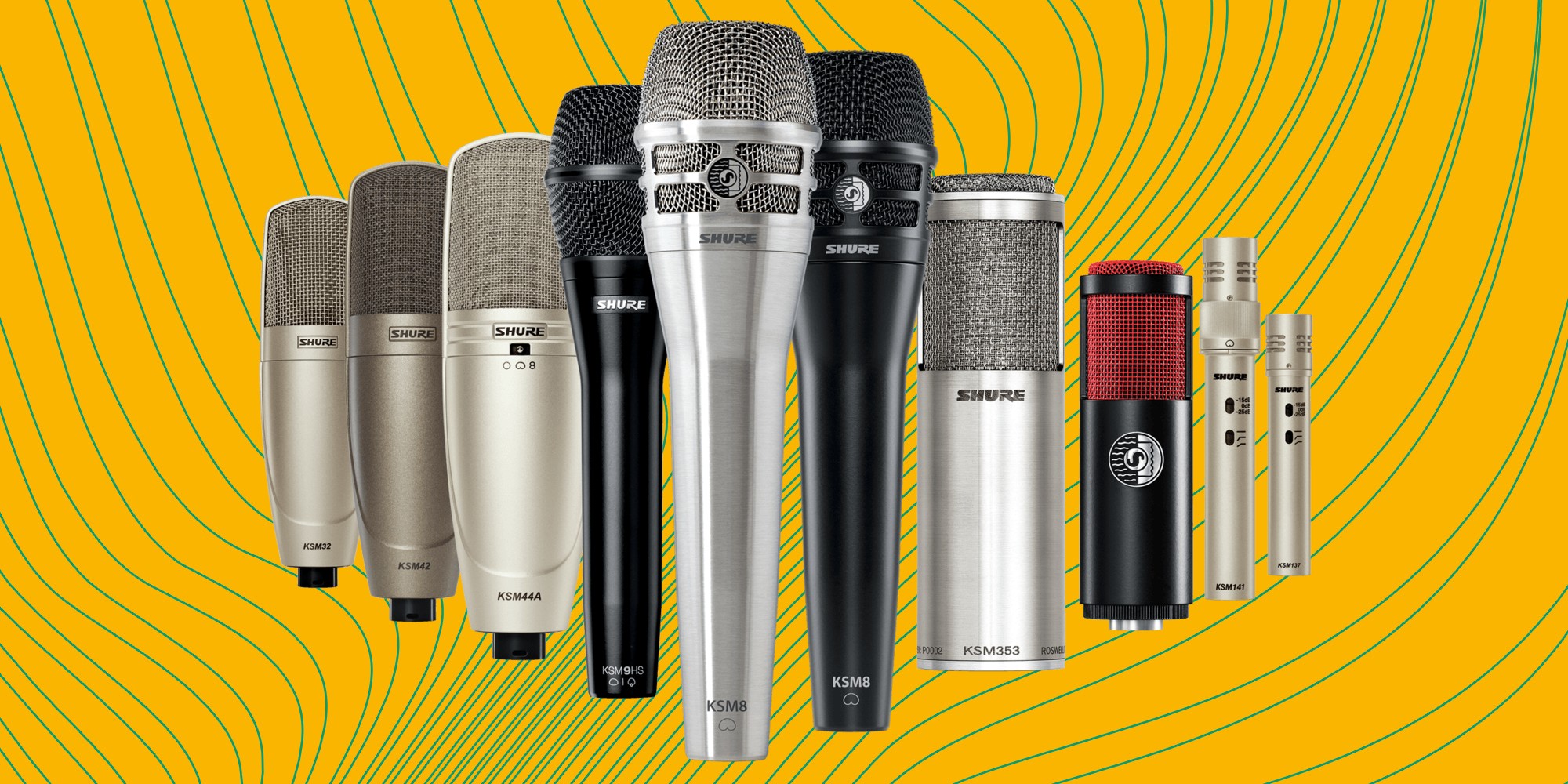 The Shure KSM Microphone Series Reverb
