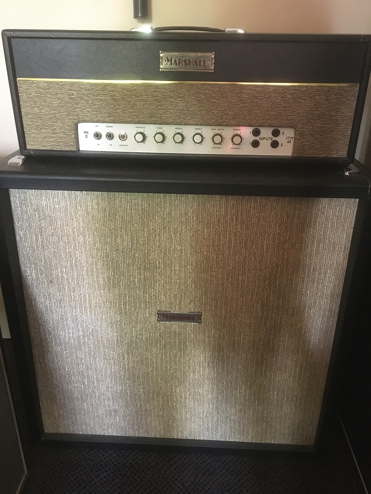 Marshall JTM45 MKII Coffin