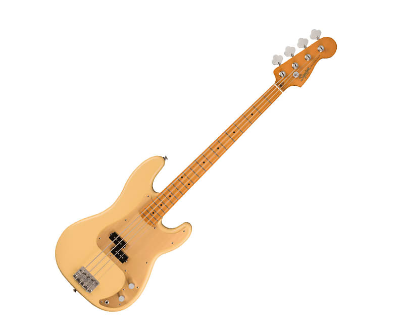 Squier 40th Anniversary Precision Bass - Satin Vintage Blonde