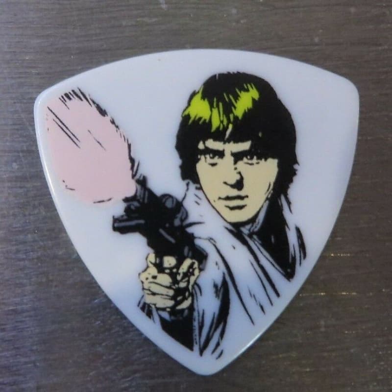 Star Wars Luke Skywalker Fernandes Guitar Pick New Old Stock 2002 Original