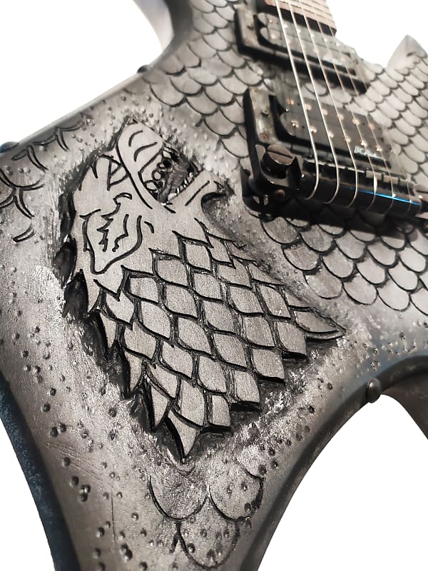 BC Rich Custom Shop Game of Thrones by Martper Guitars