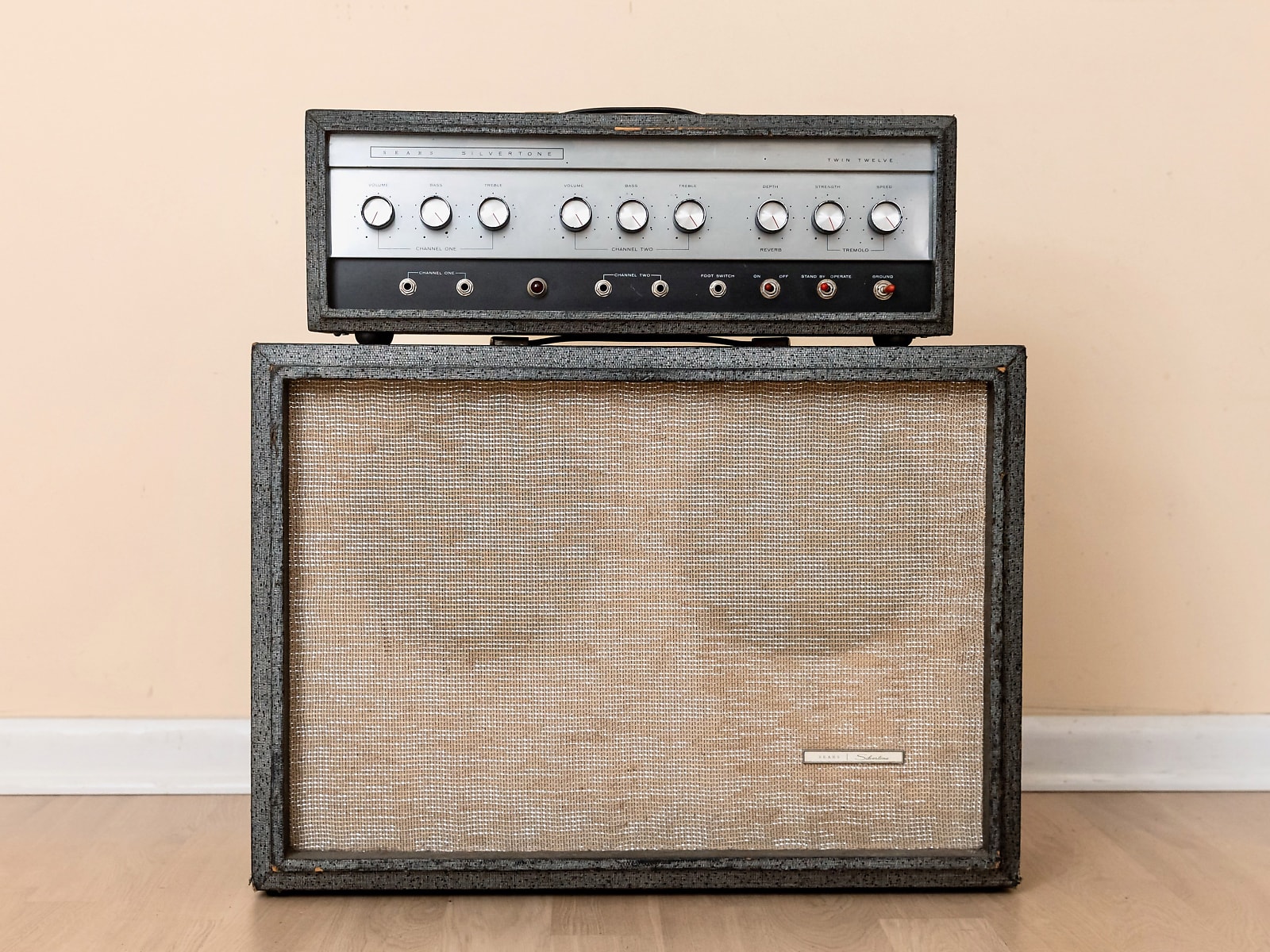 1965 Silvertone Twin Twelve 1484