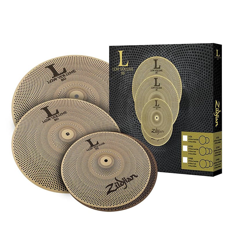 Zildjian L80 Series LV468 Low Volume Cymbal Box Set