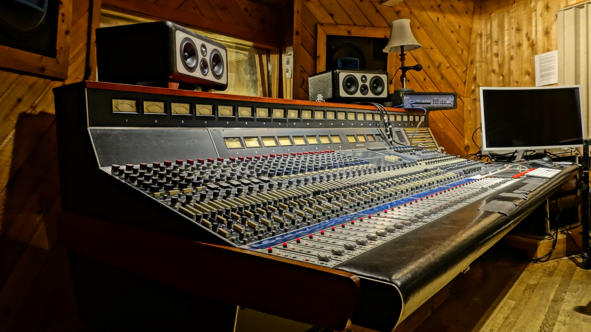 The Townshend Neve set up at Prairie Sun.
