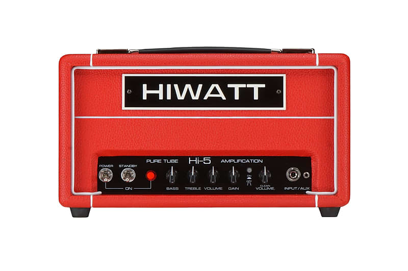 Hiwatt Hi-5 Head in Red Tolex