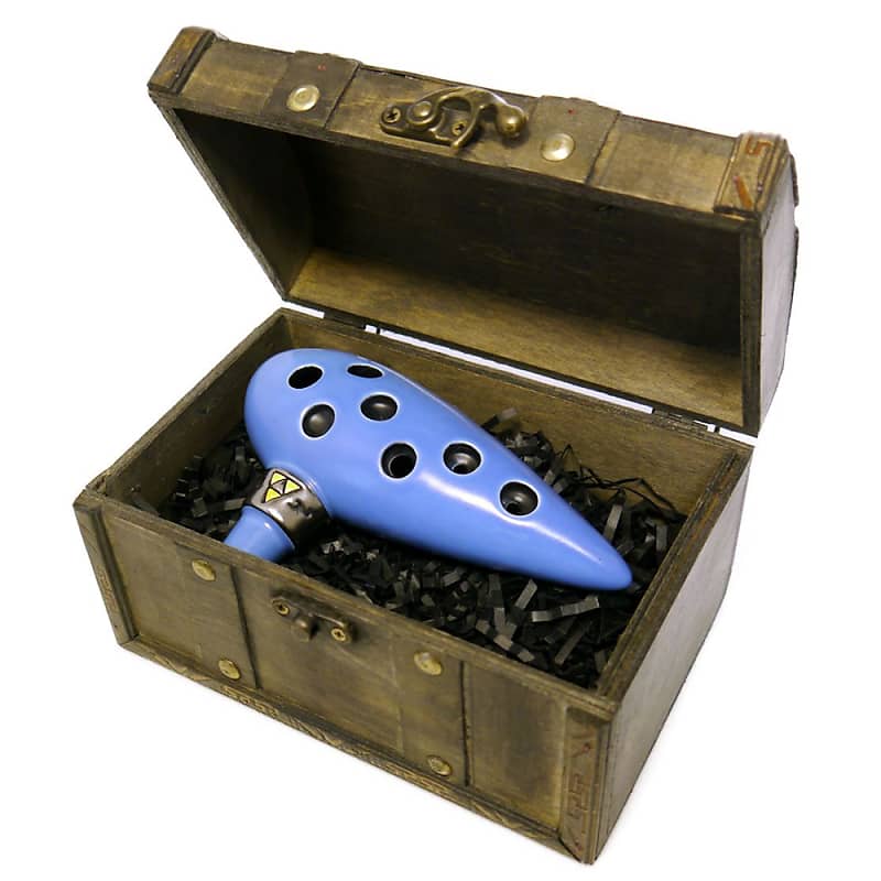 Songbird Ocarina Legend of Zelda Ocarina of Time 7 Hole in Alto C with Chest