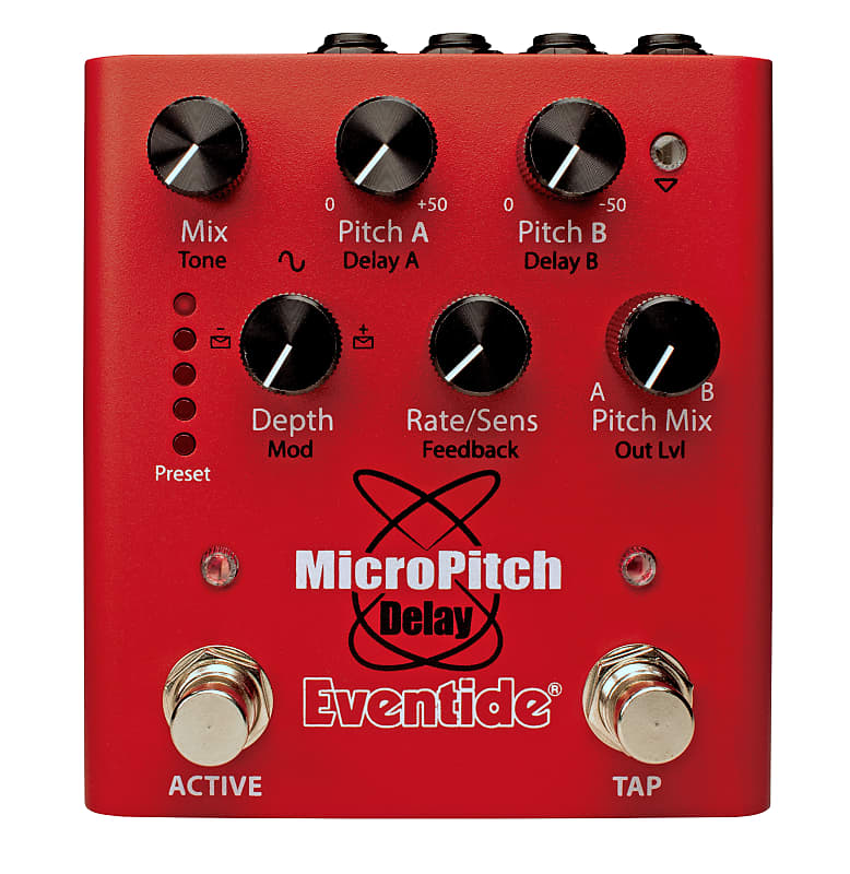 A view of the Eventide MicroPitch Delay