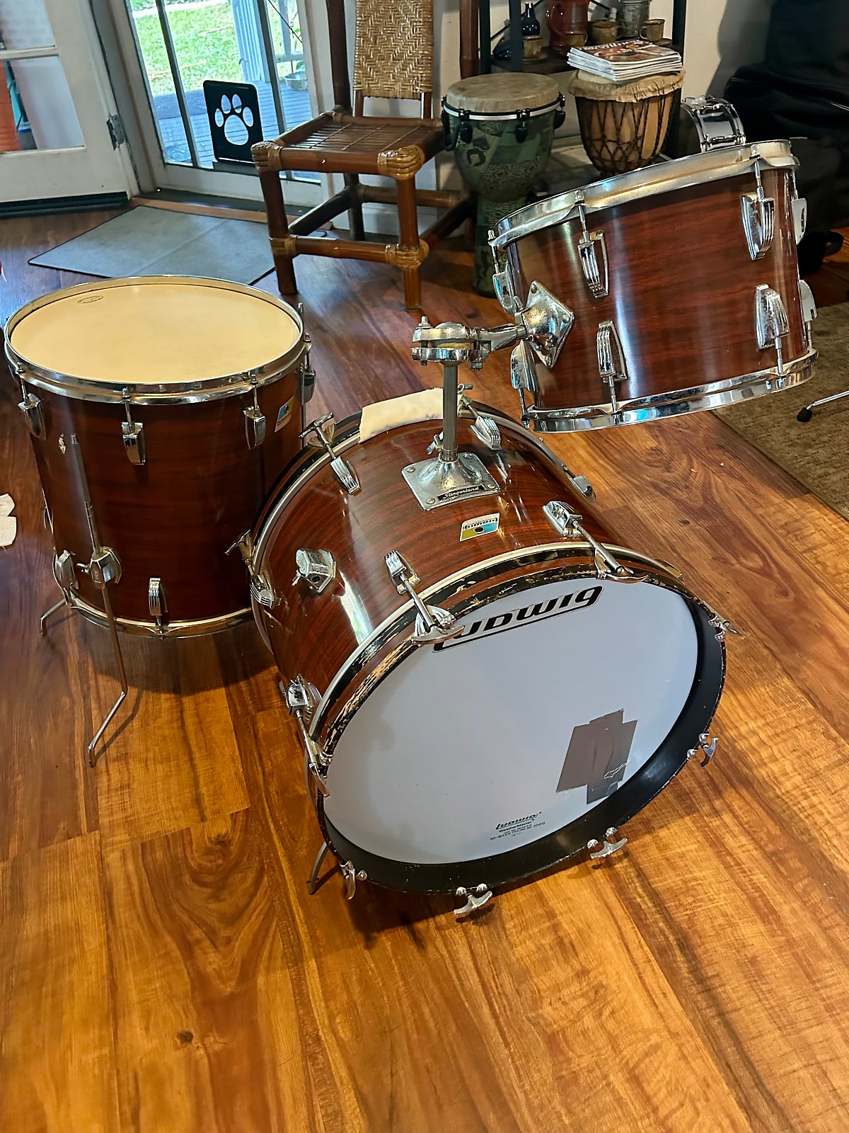 1970s Ludwig Drumset