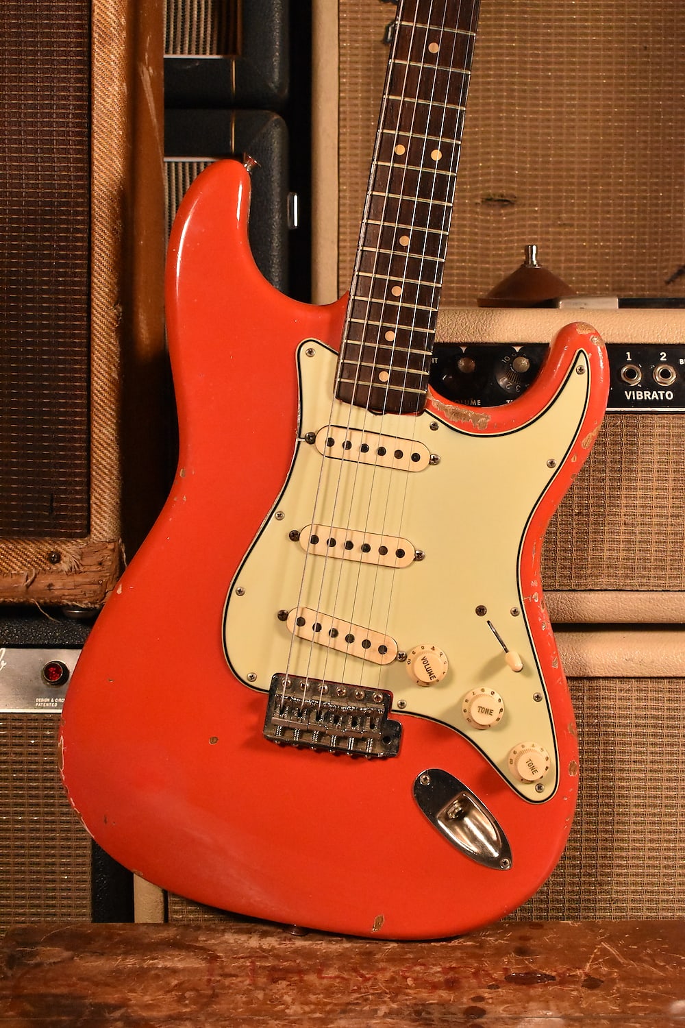Korina Stratocaster front