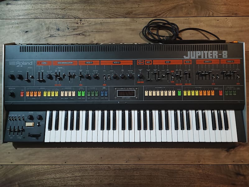 Roland Jupiter-8, photo by Kemz's Outlet.