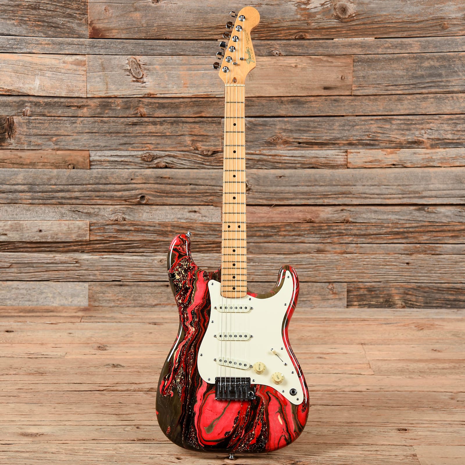 1983 Fender Bowling Ball Stratocaster - Red