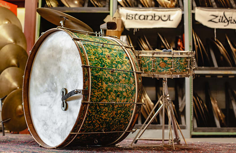 Ludwig 1930's 'Peacock Pearl Outfit' in Original Peacock Pearl Gen. II'