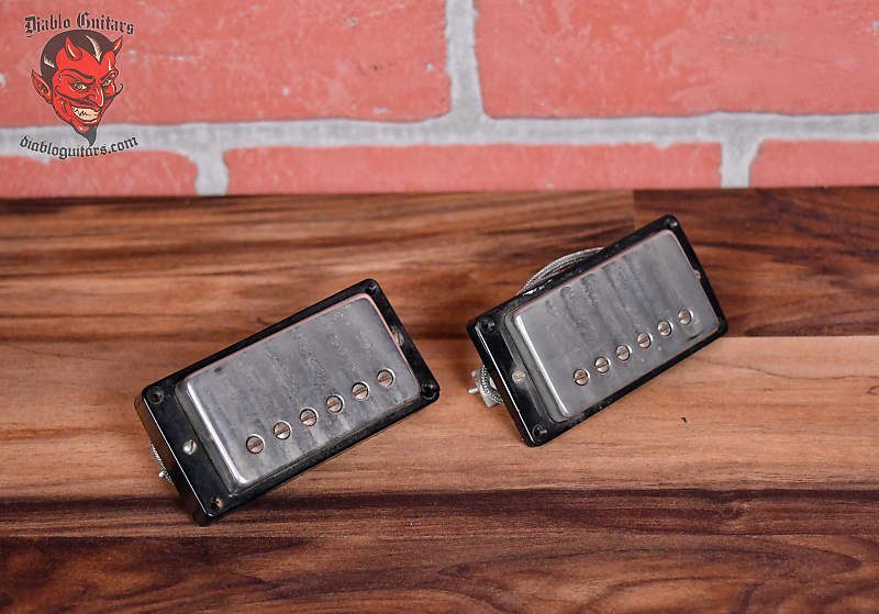 Matched pair of original Gibson PAF Humbuckers.