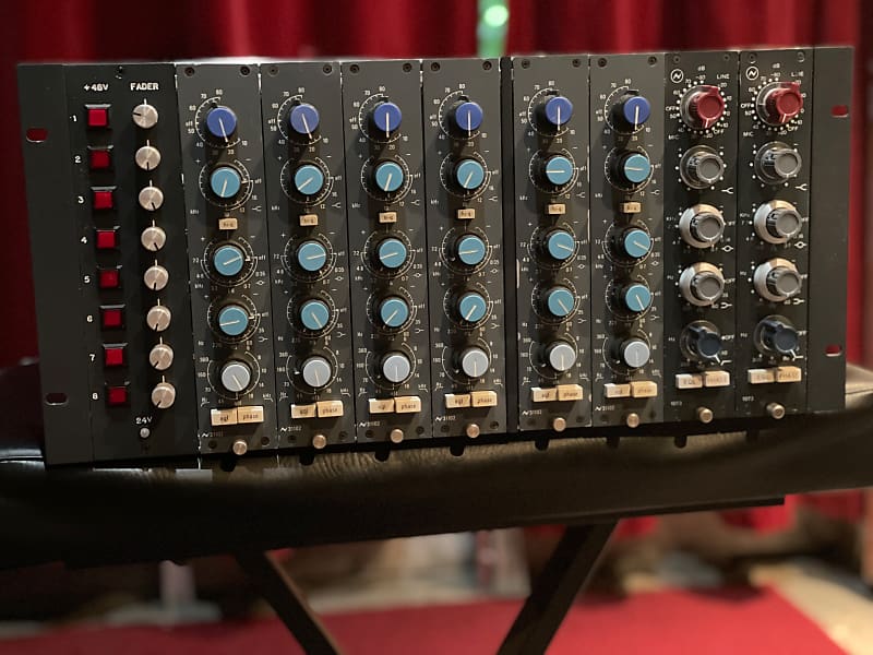 Neve 1073 and 31102 Modules in Custom Rack