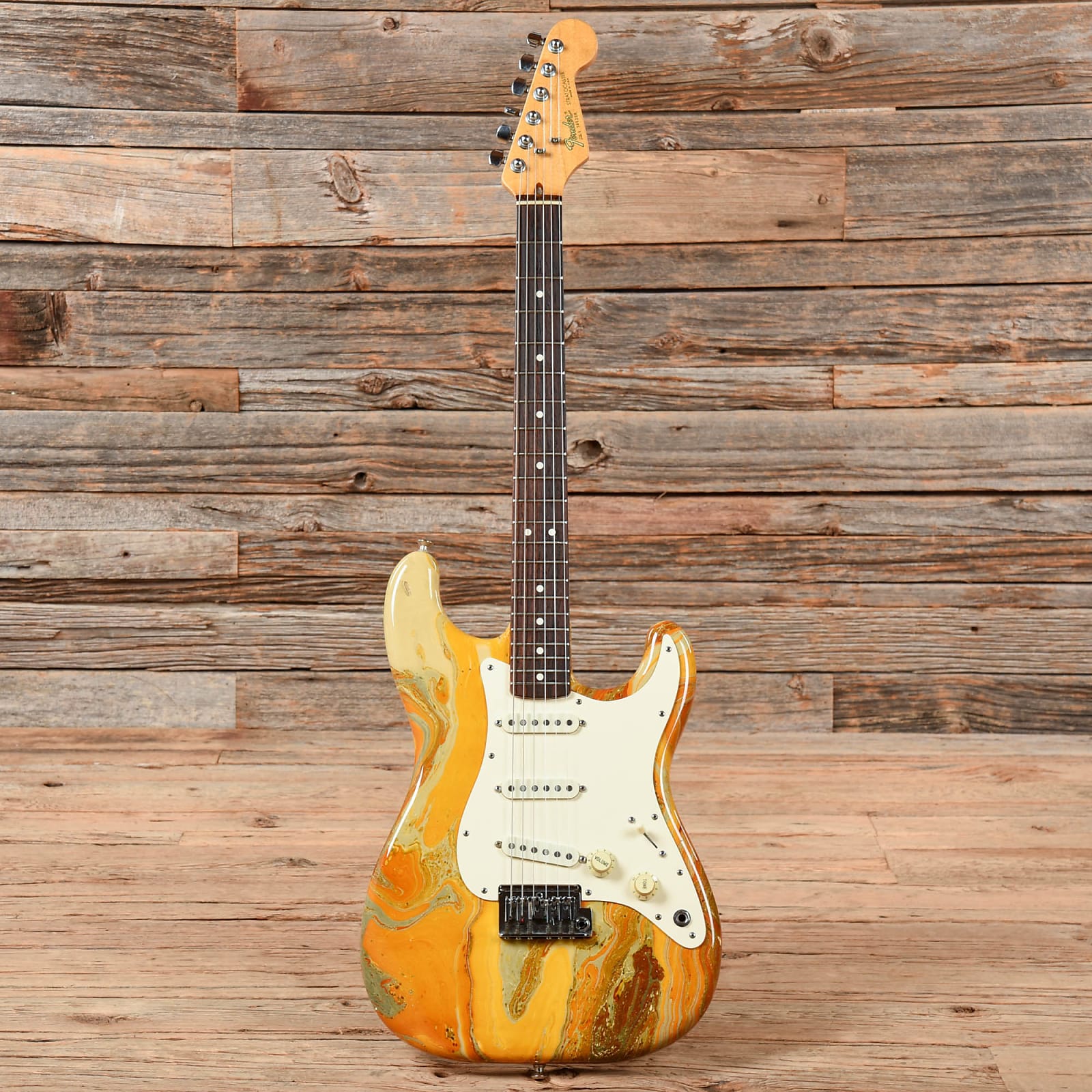 1983 Fender Bowling Ball Stratocaster - Gold