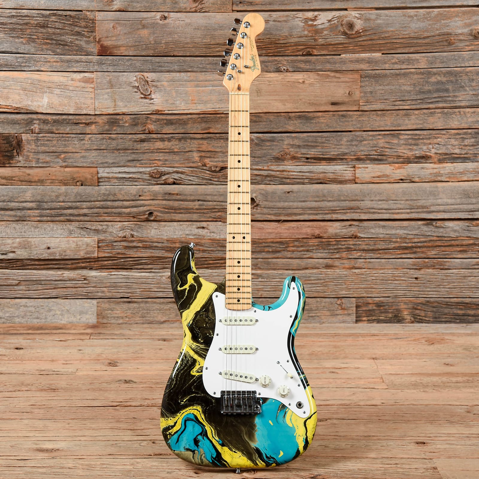 1983 Fender Bowling Ball Stratocaster - Blue