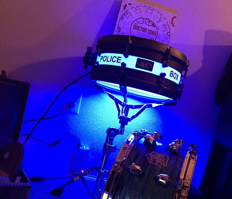 SJC Custom Drums, dr who snare