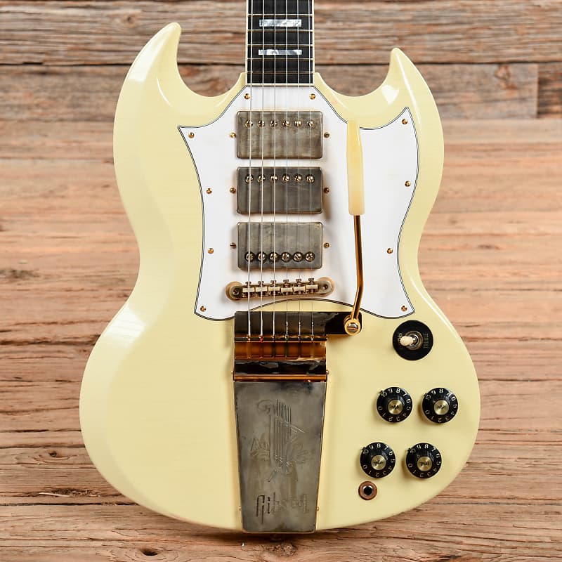 Gibson Custom Jimi Hendrix 67 SG Reissue Aged Polaris White 2020