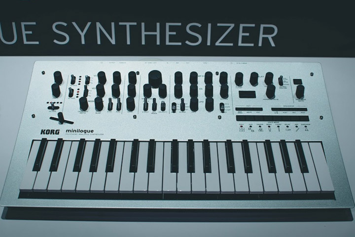Korg Minilogue synthesizer