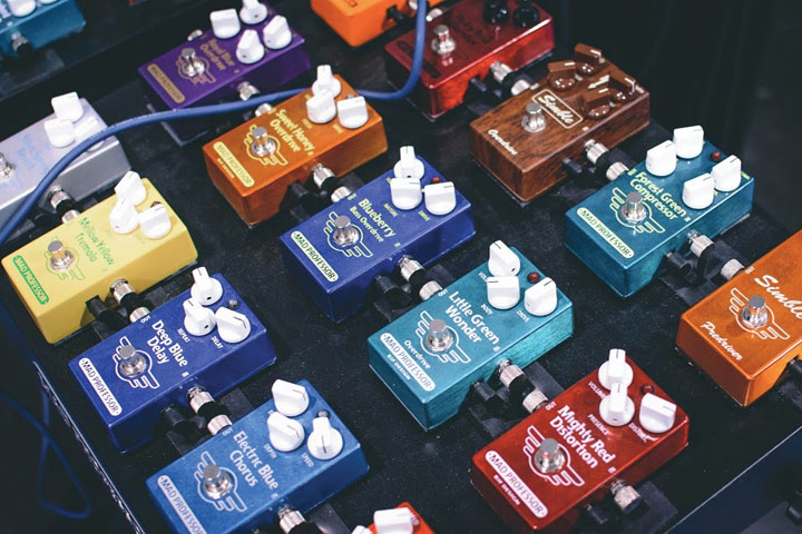 Selection of Mad Professor pedals