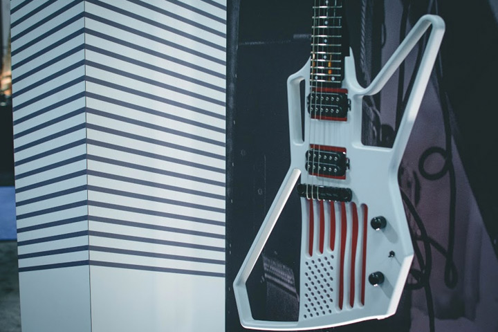 660 American flag guitar
