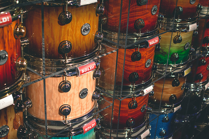 Selection of DW drums