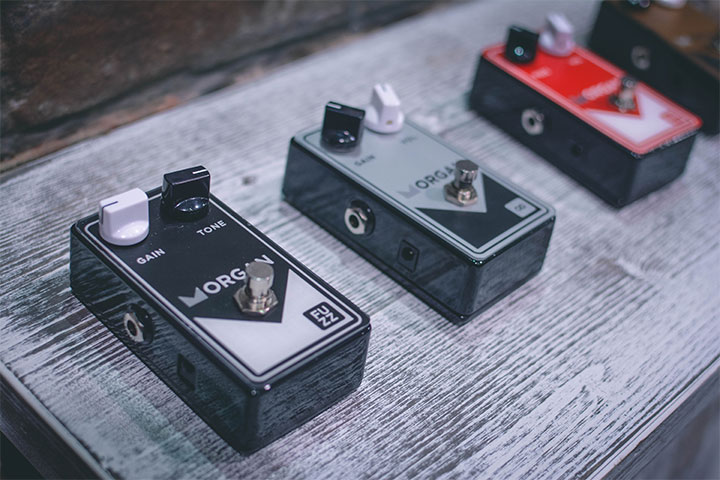 Selection of Morgan pedals