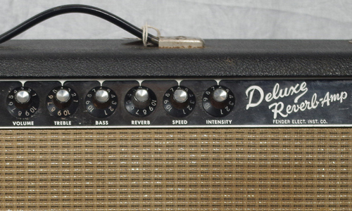Fender Deluxe Reverb Controls