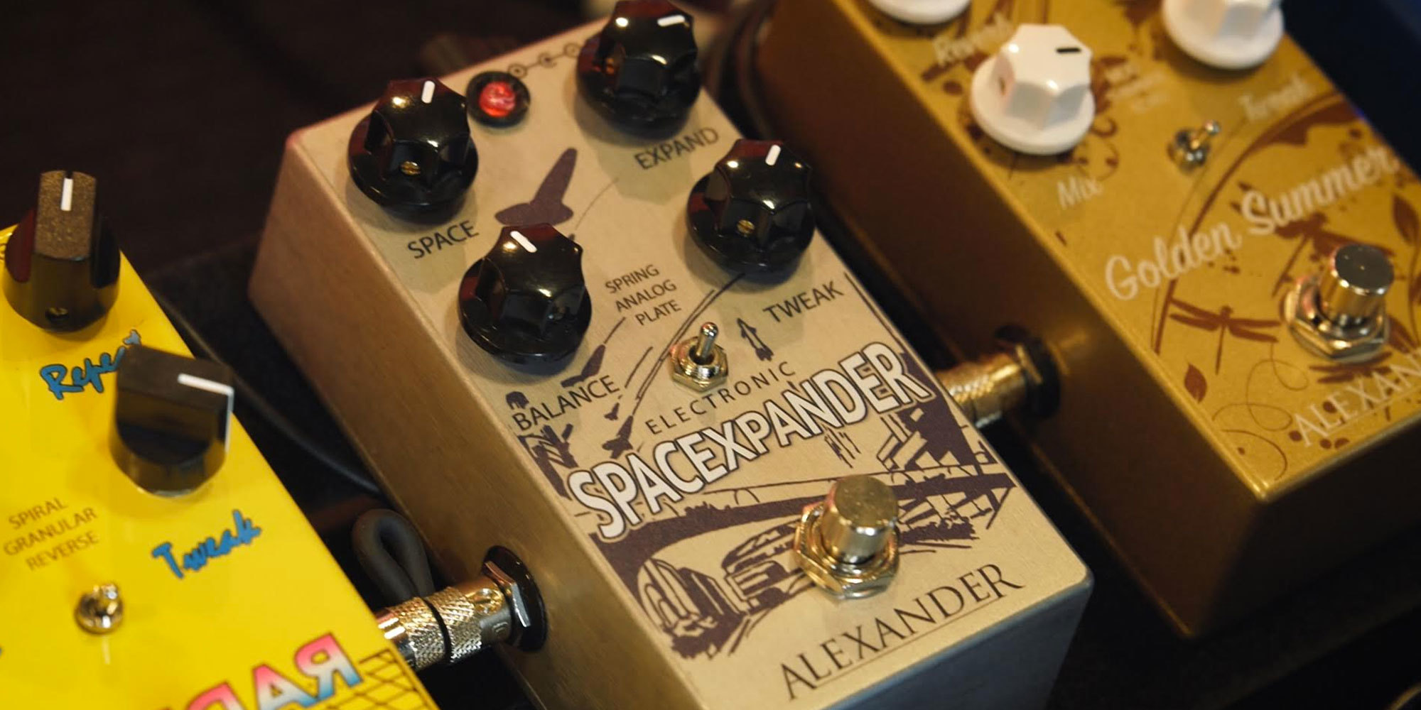 Alexander Pedals Spaceexpander, Chesapeake, and Reverse Radical