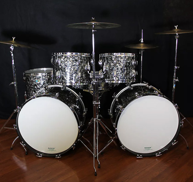 Who knows the history or timeline of Pearl's Sensitone Snare line