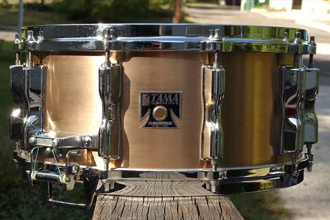 1982 Tama Mastercraft Bell Brass Snare