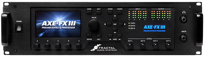 Fractal Audio AXE-FX Ⅲ GLAY HISASHI Axe-Fx III Mark II