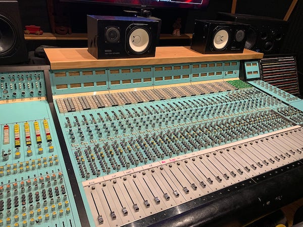 Herb Alpert's 1975 API 3224 Recording Console