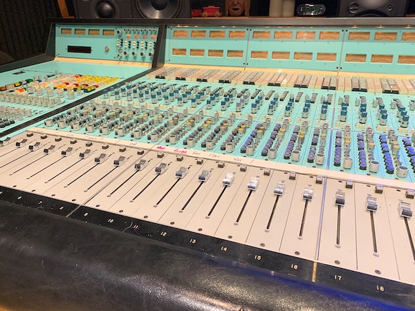 Herb Alpert's 1975 API 3224 Recording Console