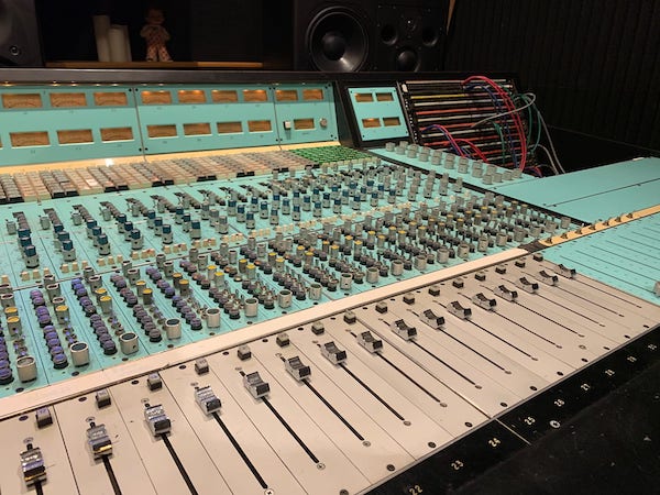 Herb Alpert's 1975 API 3224 Recording Console