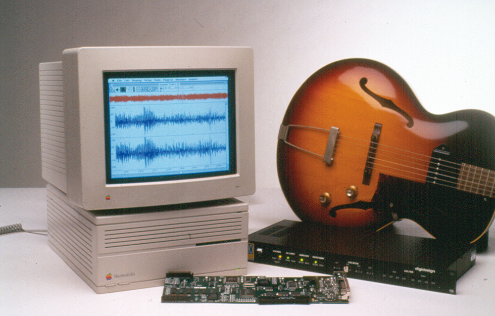 A 1991 Pro Tools and Mac II rig