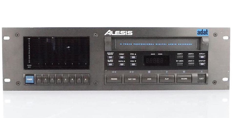 An Alesis ADAT recorder