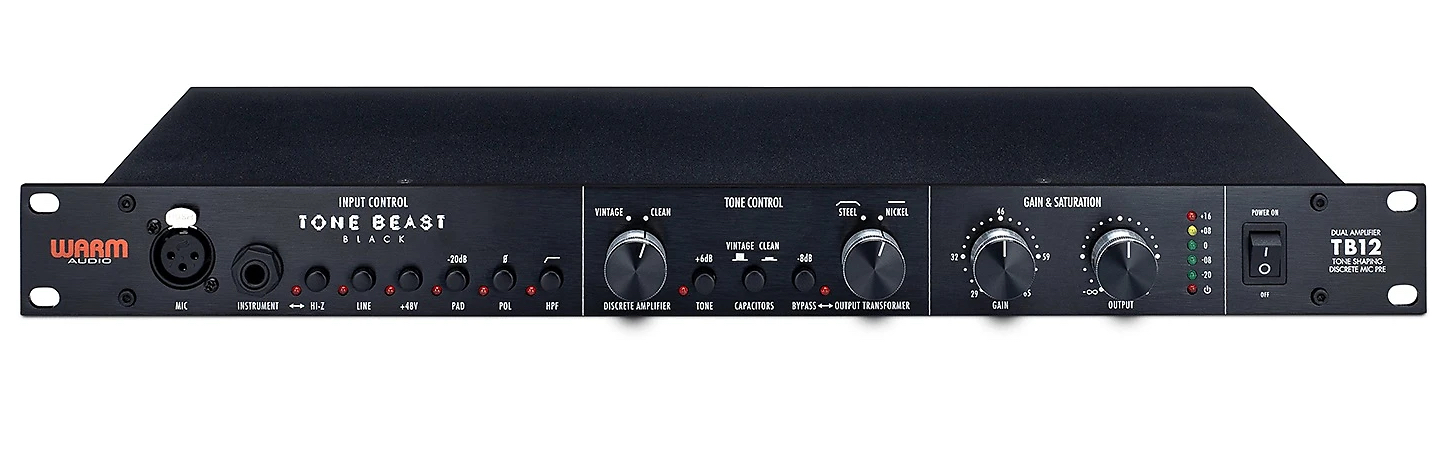 This is a Warm Audio TB12 Tone Beast Preamp