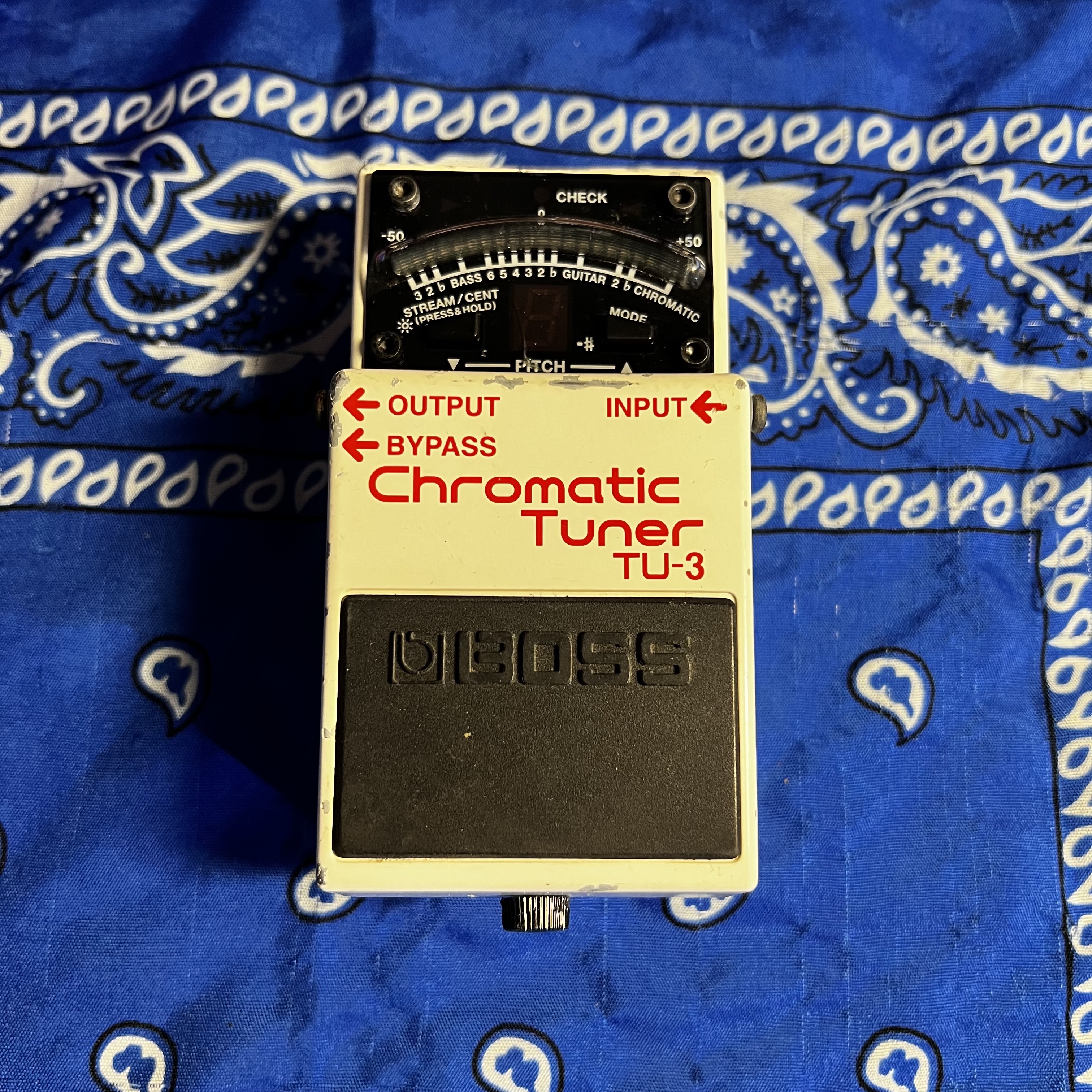 Boss TU-3 Tuner Pedal