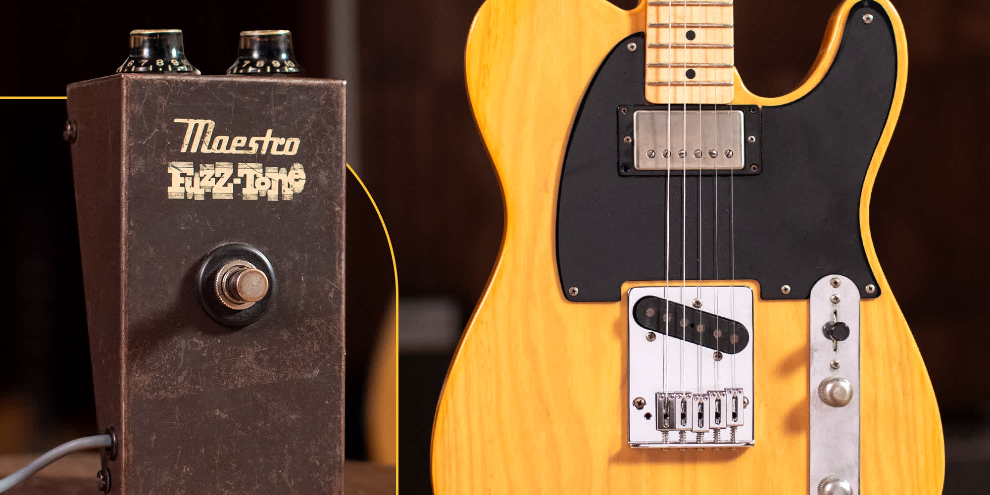 Maestro Fuzz=Tone + Fender American Vintage '52 Tele