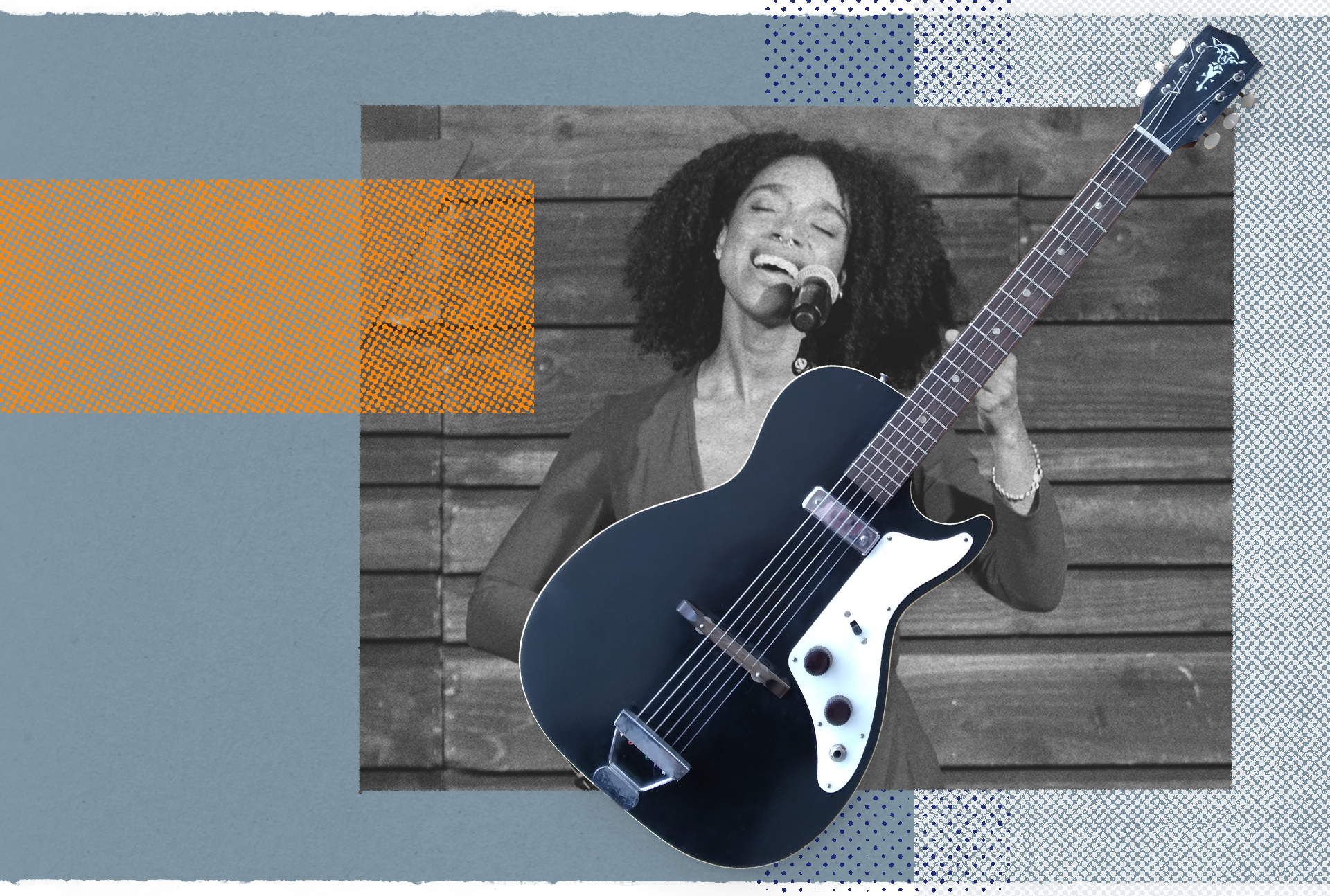 Lianne La Havas with the Harmony Stratotone