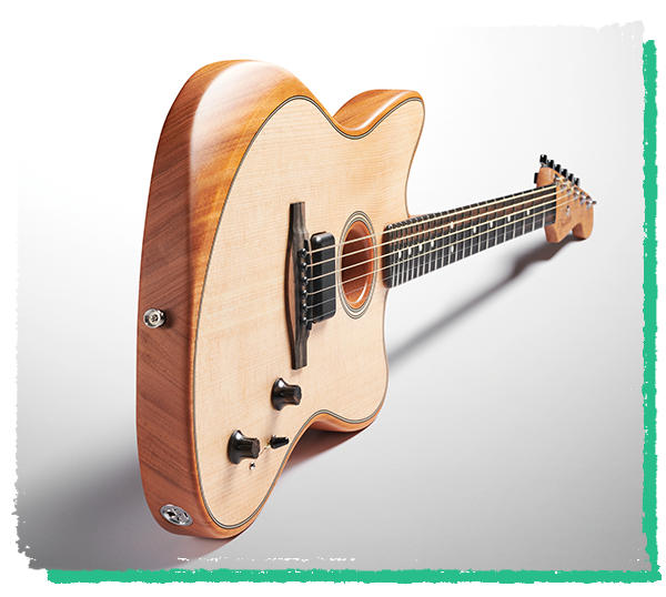 Fender Acoustasonic Jazzmaster Body