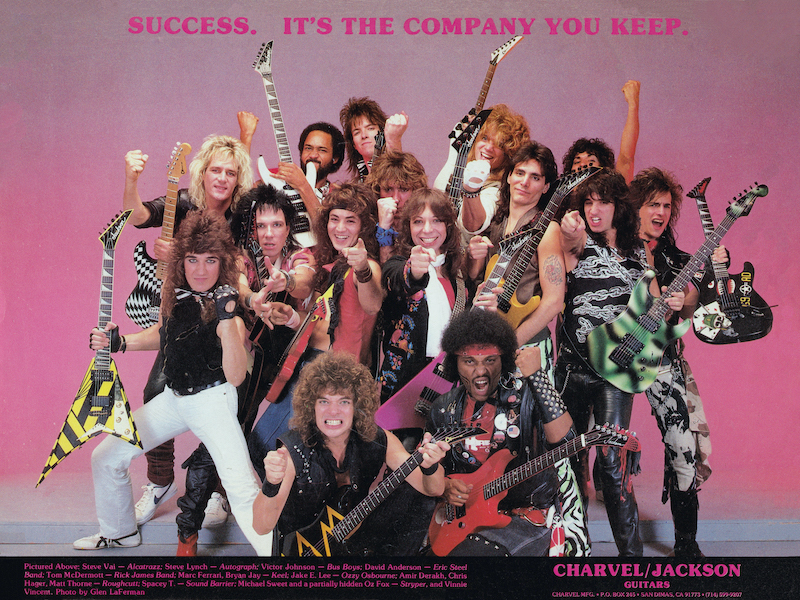 1985 Charvel ad referenced above