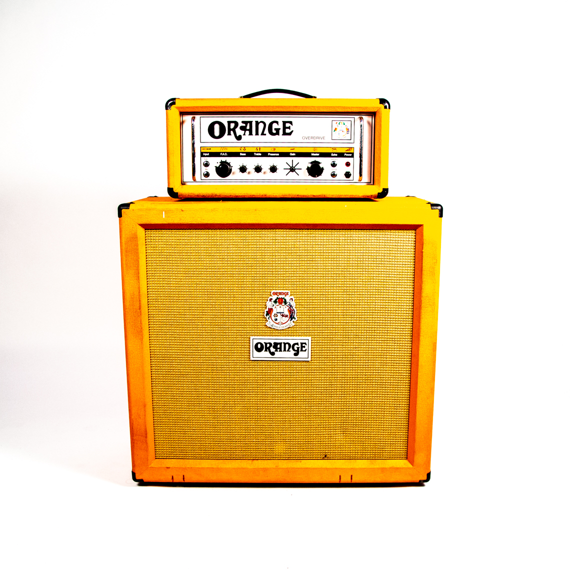 Orange half-stack