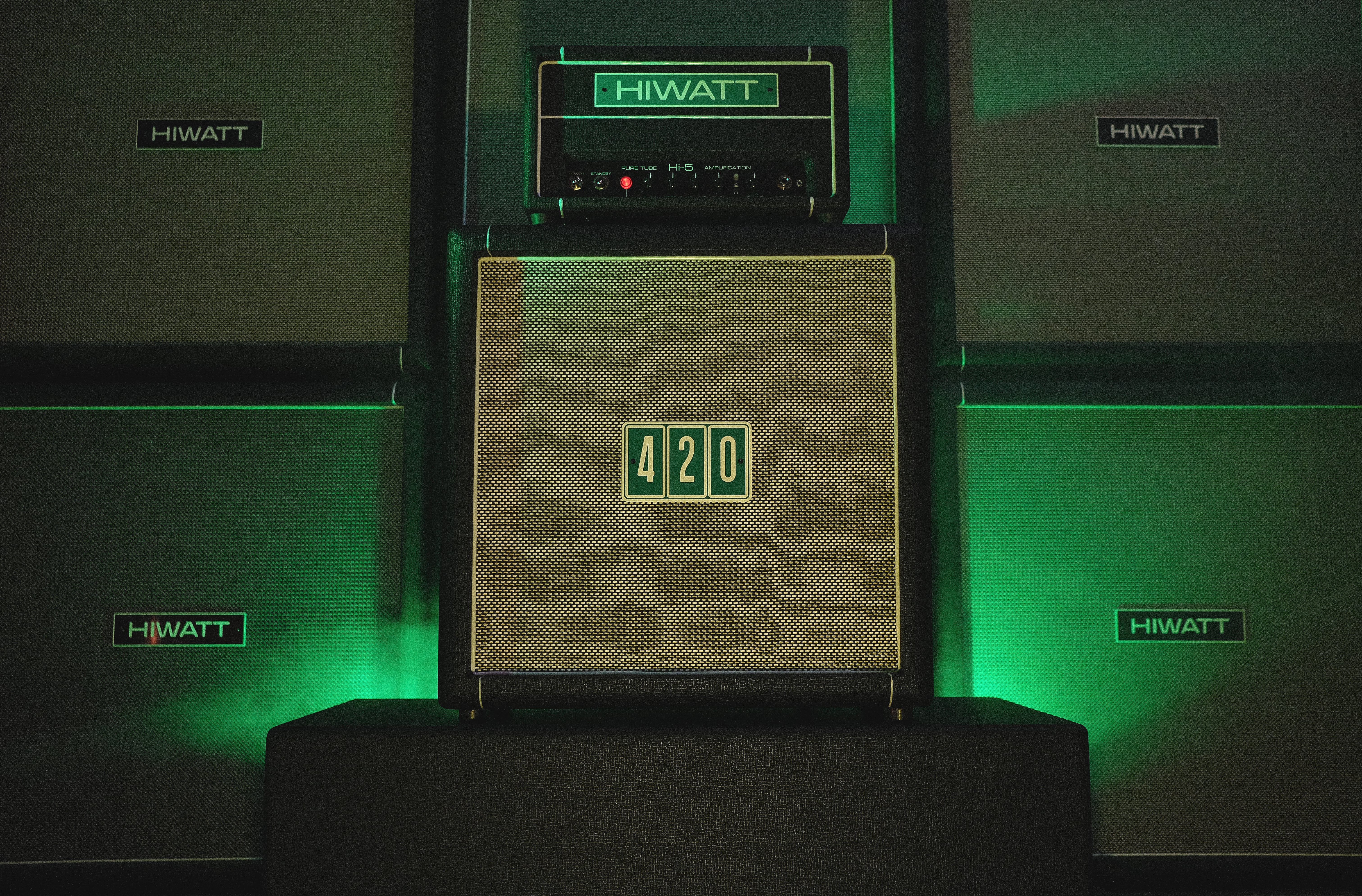 The Hi-5 Head and HG112 420 cabinet.