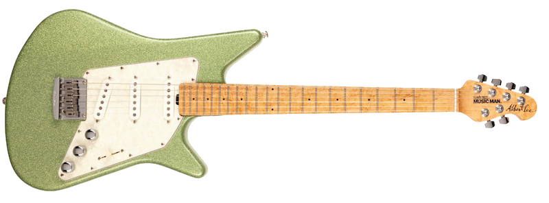 horizontal albert lee sss in gremlin green sparkle