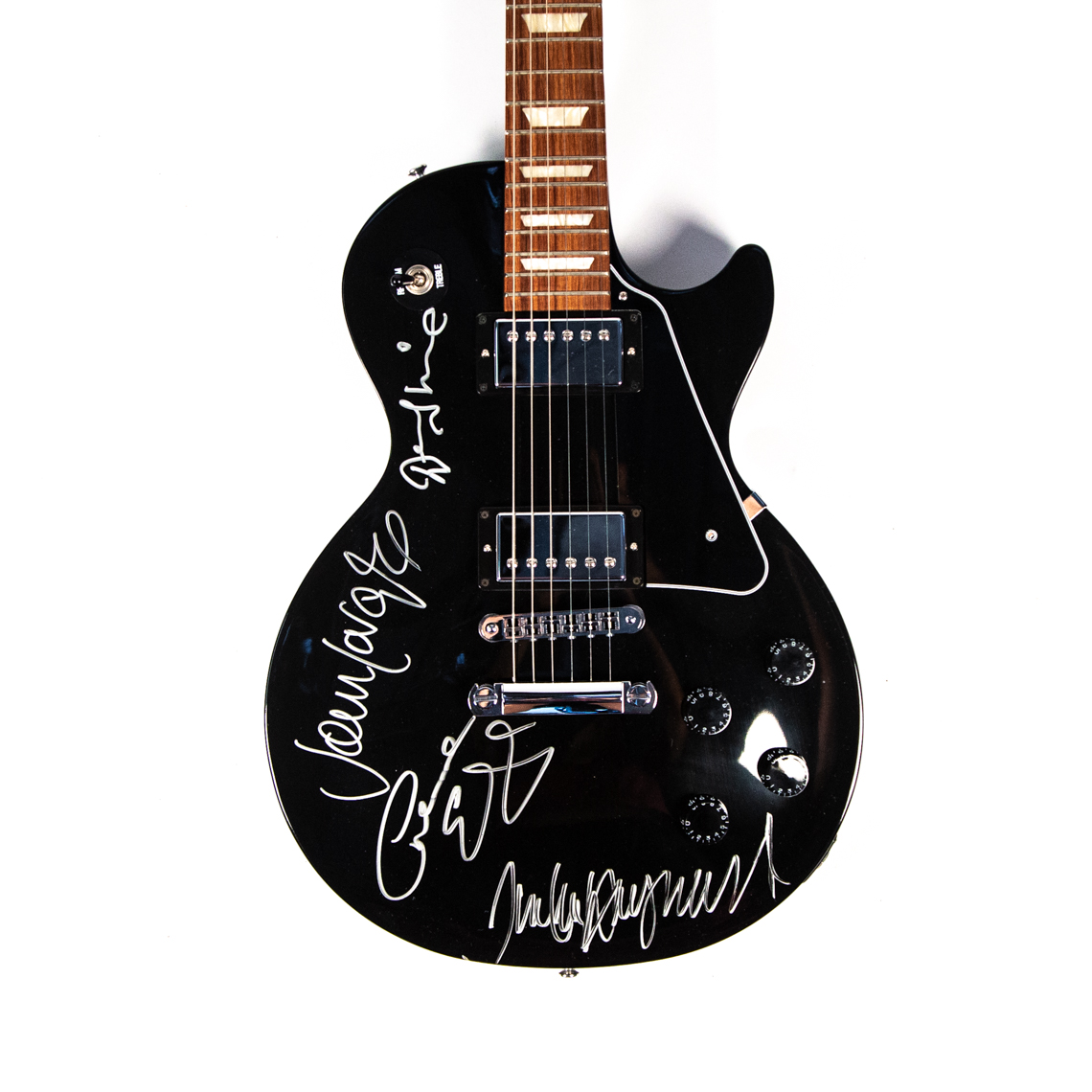 Gibson LP Studio autographed by The Moody Blues