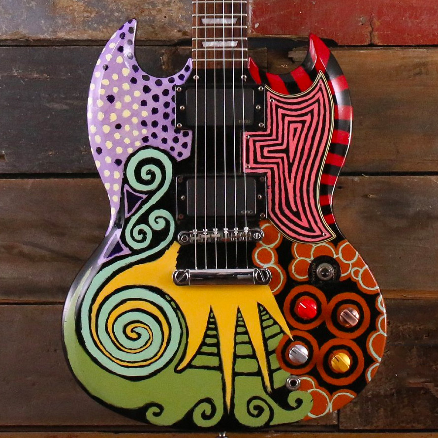 2007 Epiphone SG G400 w/ Hand Painted Art