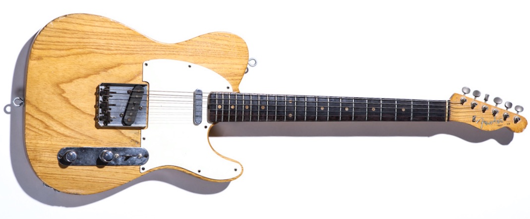 1961 Fender Telecaster on white background