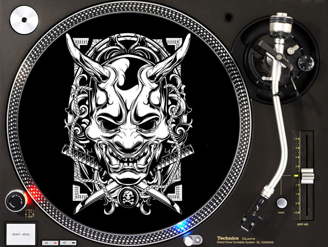 DJ Industries Demon Mask Crest